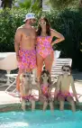Man Mu Trunks ~ Pink Daisy(S)