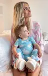 Mini Paige Sleep Set ~ Blue Bunnies Jersey(1T)