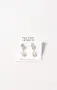 Faithy Jewels Kara Drop Earrings ~ Pearl/CZ(OS)