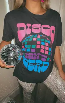 Travis Tee ~ Disco Graphic