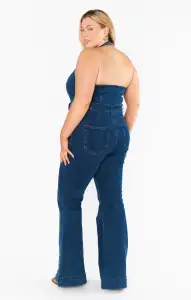 Fort Worth Jumpsuit ~ Ridge Blue(XS)
