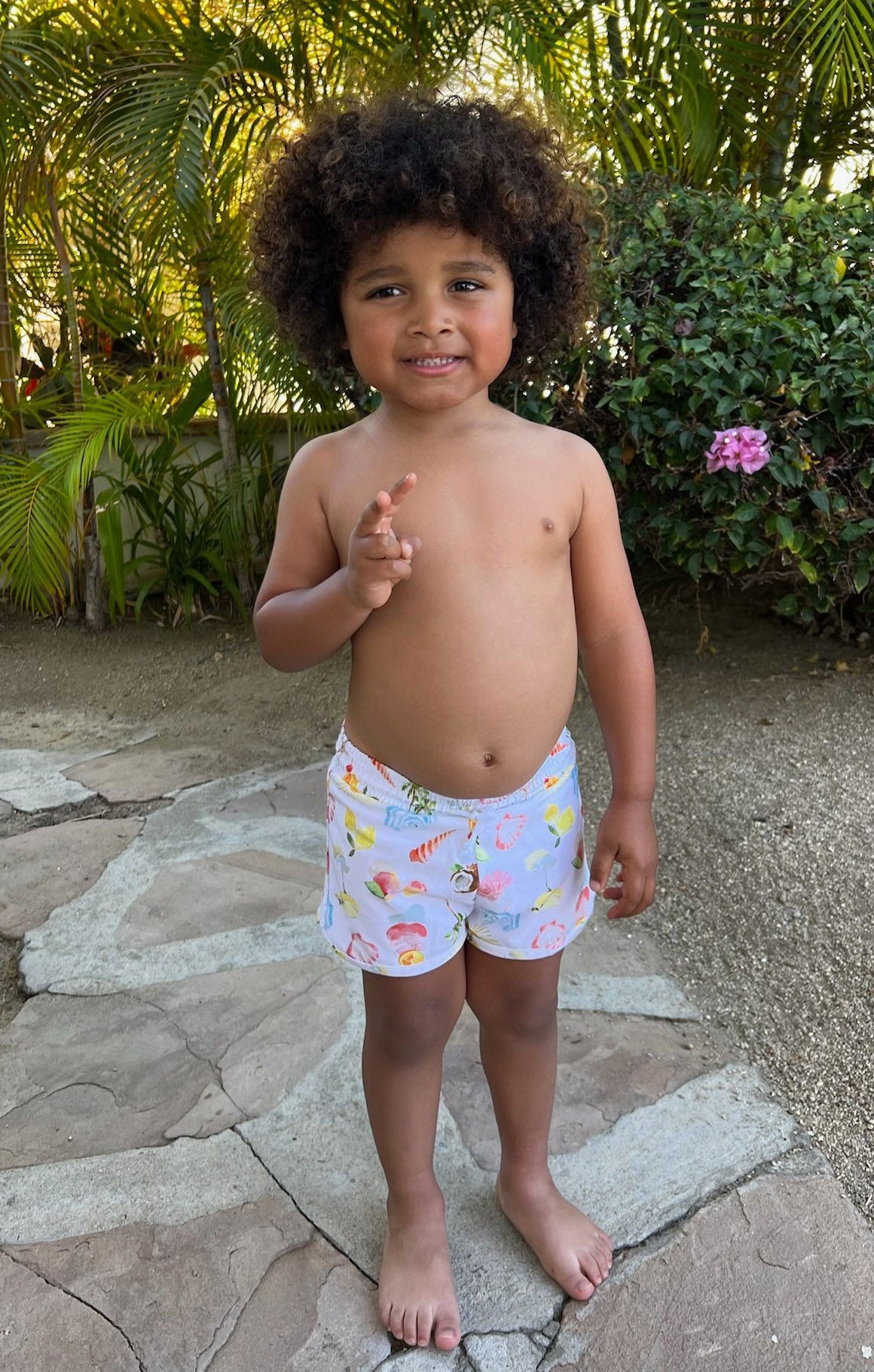 Little Beach Bum Trunks ~ Seaside Treasures