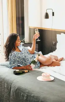 Daydreaming PJ Set ~ Blue Teagan Floral(XS)
