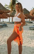 Kiran Sarong ~ Golden Hour Tie Dye(OS)