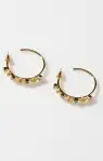 Faithy Jewels Daisy Hoop ~ Gold
