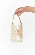 Becca Shell Bag ~ Ivory(OS)