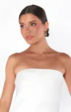 Faithy Jewels Diana Double Hoop ~ Gold/Pearl(OS)