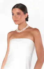 ALV Jewels Multi Pearl Necklace ~ Pearl(OS)