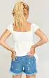 Maternity Side Stretch Shorts ~ Blue Bae(24)