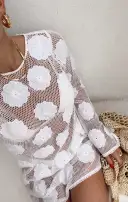 Castaway Coverup ~ Wildflower Mesh(XS)