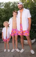 Man Mu Trunks ~ Pink Daisy(S)