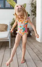 Madeline One Piece ~ Flower Market(0-3M)