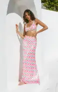 RSVP Skirt ~ Checkered Sequin(XS)