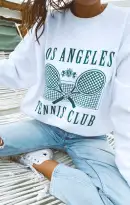 Stanley Sweatshirt ~ LA Tennis Club Graphic(XS)