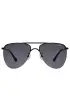 LeSpecs The Prince Aviator Sunglasses ~ Black(OS)