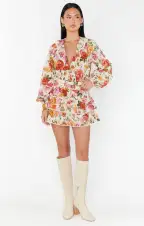 Nat Skort ~ Ivory Hillside Floral(XS)