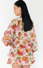 Nat Skort ~ Ivory Hillside Floral(XS)