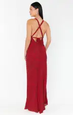 Anderson Maxi Dress ~ Dark Romance(XS)
