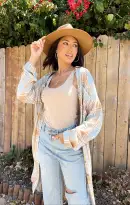 Hangout Tank ~ Tan Rib Knit(XS)