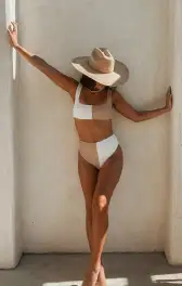 Sail Bottom ~ Vanilla Latte Scrunch(XS)