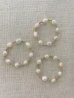 ALV Jewels Cocoa Bracelet ~ Ivory & Gold(OS)
