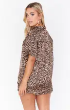 Slumber PJ Set ~ Wild Cheetah(XS)