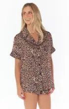 Slumber PJ Set ~ Wild Cheetah(XS)