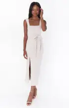 Eden Midi Dress ~ Show Me the Ring Stretch(XXS)