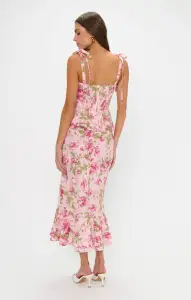 Pauline Peplum Dress ~ Garden Romantic(XXS)