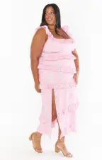 Greta Dress ~ Blushing Floral Stretch(XXS)