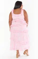 Greta Dress ~ Blushing Floral Stretch(XXS)