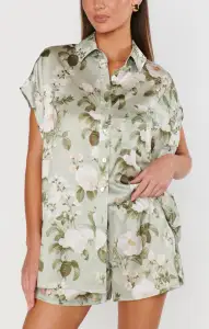 Best Day Button Up ~ Secret Garden(XXS)