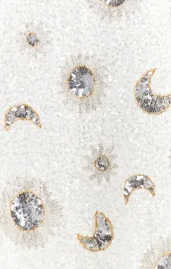 RSVP Skirt ~ White Celestial Sequins(XXS)