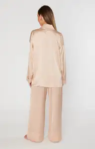 Prep Time Pants ~ Champagne Luxe Satin(XXS)