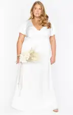 Rome Twist Gown ~ Ivory Luxe Satin(XXS)