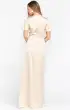 Rome Twist Gown ~ Champagne Luxe Satin(XXS)