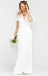 Rome Twist Gown ~ Ivory Luxe Satin