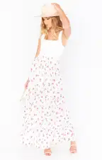 Sadie Convertible Skirt Dress ~ Darling Ditsy(XS)