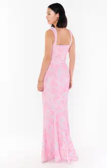 Paris Gown ~ Blushing Floral Stretch(XXS)