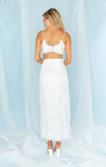 Love Letter Skirt ~ Embellished Tulle Floral(XS)