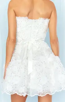 She's the One Dress ~ Embellished Tulle Floral(XS)