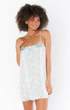Happily Ever Top Slip ~ Charming Rose Luxe Satin(XXS)