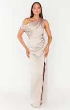 Jodie Dress ~ Show Me The Ring Luxe Satin