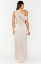 Jodie Dress ~ Show Me The Ring Luxe Satin(XXS)