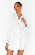 Freshen Up Robe ~ White Terry(XXS)