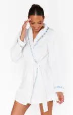 Freshen Up Robe ~ White Terry(XXS)