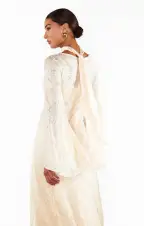Sarah Dress ~ Cream Daisy Burnout(XXS)