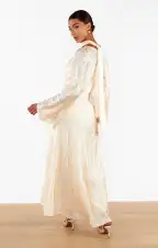 Sarah Dress ~ Cream Daisy Burnout(XXS)