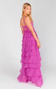 Katarina Maxi Dress ~ Magenta Majesty(XXS)