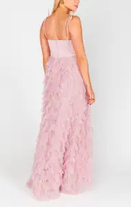 Francesca Maxi Dress ~ Ballet Slipper Ruffle Tulle(XXS)